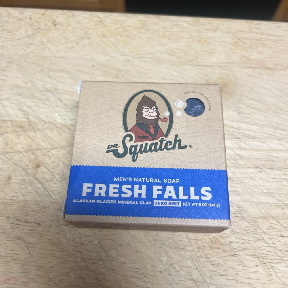 Dr. Squatch Fresh Falls Men's Natural Soap